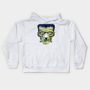 Herman vintage green Munster´mask Kids Hoodie